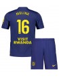 Billige Atletico Madrid Nahuel Molina #16 Bortedraktsett Barn 2025-26 Kortermet (+ Korte bukser)
